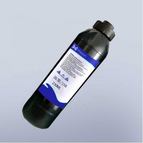 230ml  0.23L big character inkjet printerblack ink 20943 for Videojet DOD marsh ink