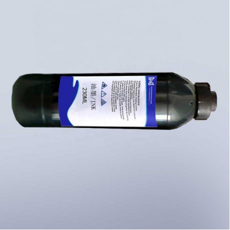 230ml  0.23L big character inkjet printerblack ink 20943 for Videojet DOD marsh ink