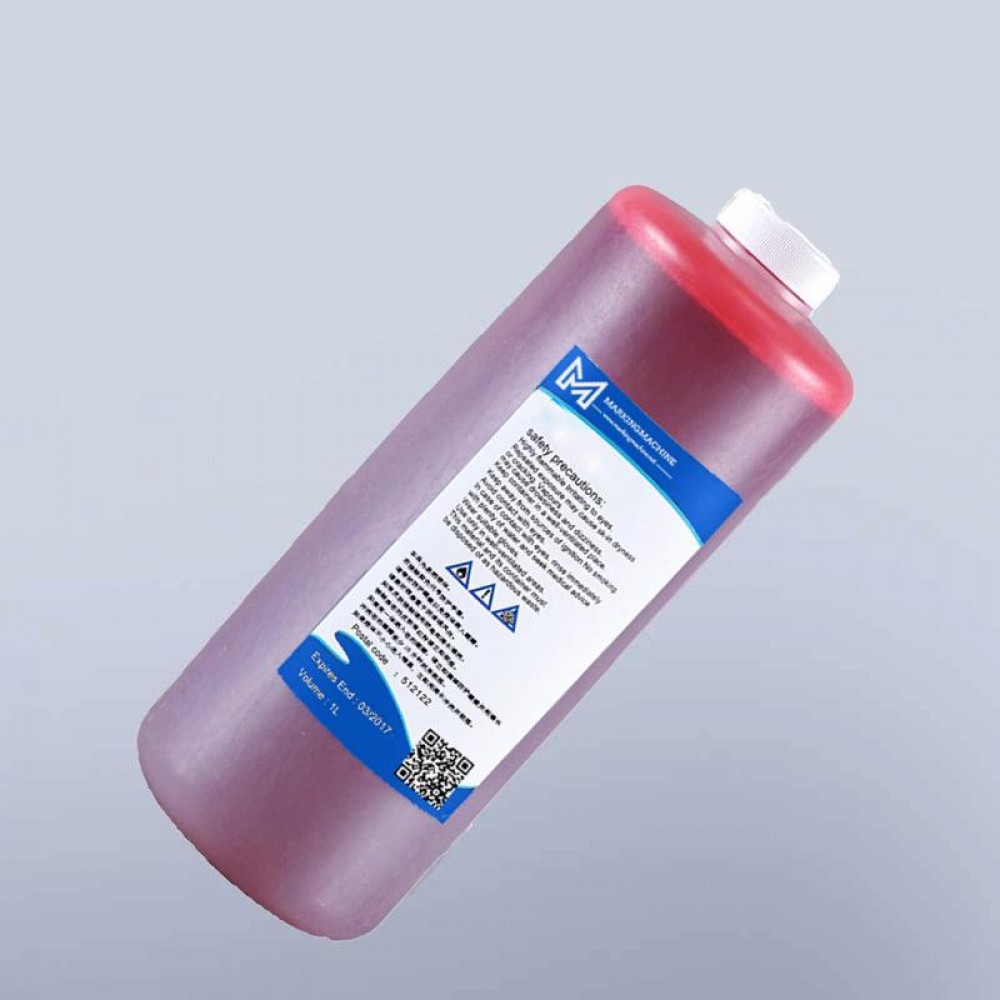 Red ink 16-2560Q for videojet industrial inkjet printer